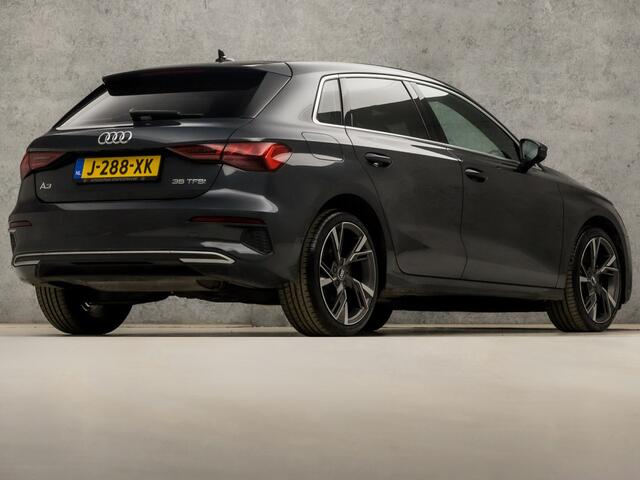 Audi A3 SPORTBACK 35 TFSI Sport 150Pk Automaat (APPLE CARPLAY, GROOT NAVI, CLIMATE, GETINT GLAS, SPORTSTOELEN, ZWART HEMEL, PARKEERSENSOREN, LED, LANE ASSIST, NIEUWSTAAT)