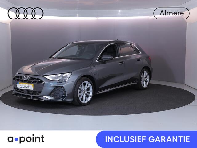Audi A3 SPORTBACK 40 TFSI e S edition 204 pk S-tronic | Verlengde garantie | Navigatie | Parkeersensoren (Park assist) | Achteruitrijcamera | Adaptieve cruise control | Stoelverwarming | S-Line |