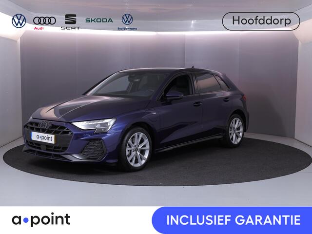Audi A3 SPORTBACK 40 TFSI e S edition 204 pk S-tronic | Verlengde garantie | Navigatie | Parkeersensoren (Park assist) | Achteruitrijcamera | Stoelverwarming | S-Line |