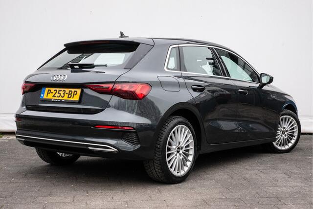 Audi A3 SPORTBACK 30 TFSI Aut. Advanced edition Leer/ Virtual cockpit/ Sportstoelen/ Full led/ Carplay/ Navigatie/ Cruise control/ Dab