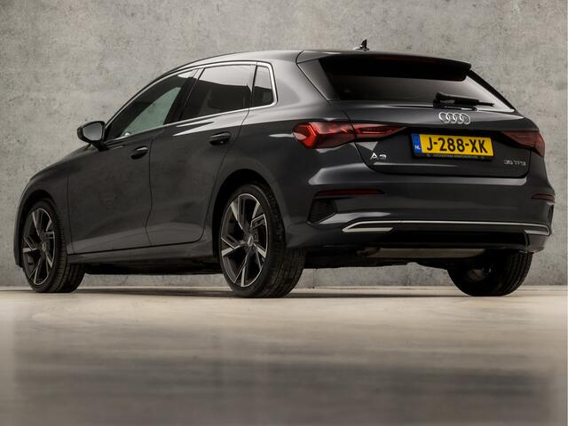 Audi A3 SPORTBACK 35 TFSI Sport 150Pk Automaat (NIEUW MODEL, DRAADLOOS APPLE CARPLAY, GROOT NAVI, GETINT GLAS, KEYLESS, MATRIX LED, SPORTSTOELEN, NIEUWE APK, CRUISE, FLIPPERS, NIEUWSTAAT)