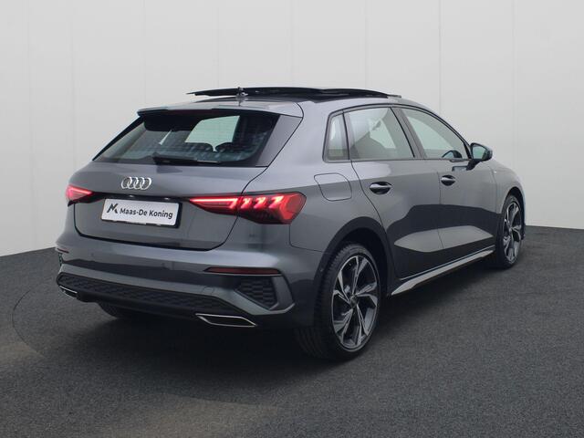 Audi A3 SPORTBACK 40 TFSIe 150kW/204PK S Line · Panoramadak · Apple/Android Car Play · Drive select · Garantie t/m 16-10-2027 of 80000km.