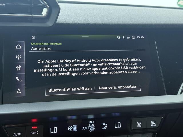 Audi A3 SPORTBACK 40 TFSI e Advanced edition | 204 PK | SoH 100% | Automaat | Adaptive cruise control | LED verlichting | Apple Carplay/Android Auto | Achteruitrijcamera |