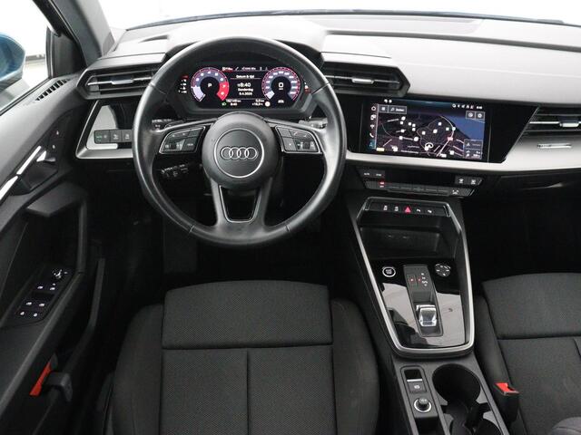 Audi A3 SPORTBACK 30 TFSI Advanced edition | Sportstoelen | Park Assist | Carplay | Virtual Cockpit | Audi Sound | Full LED | Navigatie | Sportstuur | Climate control | Bluetooth | Cruise control