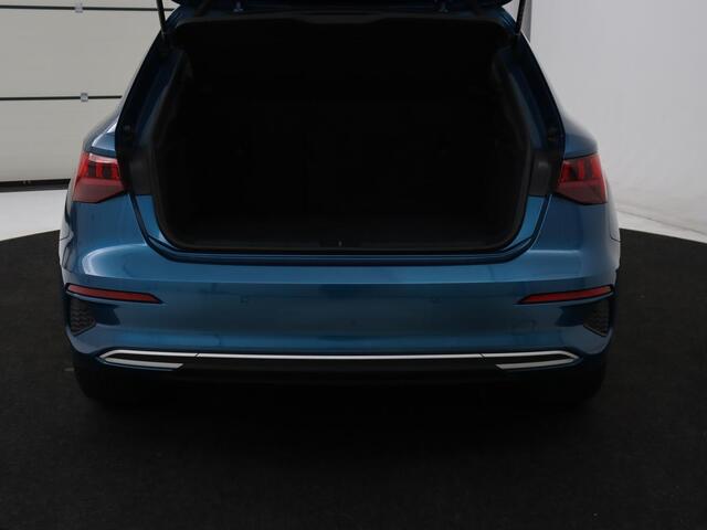 Audi A3 SPORTBACK 30 TFSI Advanced edition | Sportstoelen | Park Assist | Carplay | Virtual Cockpit | Audi Sound | Full LED | Navigatie | Sportstuur | Climate control | Bluetooth | Cruise control