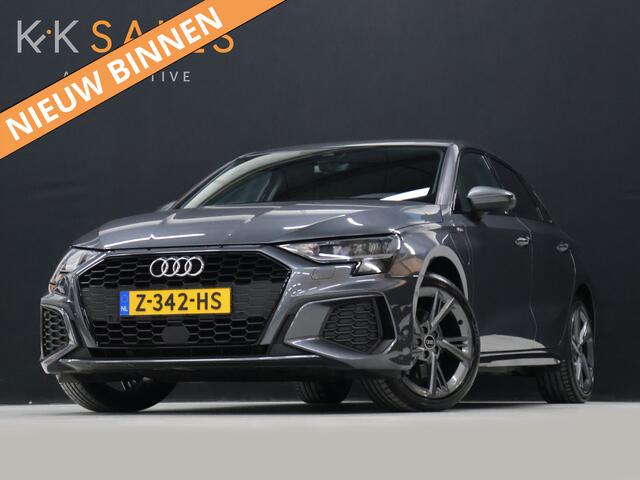 Audi A3 SPORTBACK 40 TFSI e Sport S Line [APPLE CARPLAY, ANDROID, STOELVERWARMING, VOL LEDER, CAMERA, PDC 360, CRUISE, CLIMATE, TREKHAAK AFNEEMBAAR, NIEUWSTAAT]