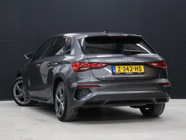 Audi A3 SPORTBACK 40 TFSI e Sport S Line [APPLE CARPLAY, ANDROID, STOELVERWARMING, VOL LEDER, CAMERA, PDC 360, CRUISE, CLIMATE, TREKHAAK AFNEEMBAAR, NIEUWSTAAT]