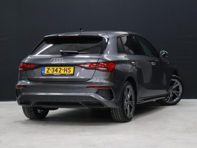 Audi A3 SPORTBACK 40 TFSI e Sport S Line [APPLE CARPLAY, ANDROID, STOELVERWARMING, VOL LEDER, CAMERA, PDC 360, CRUISE, CLIMATE, TREKHAAK AFNEEMBAAR, NIEUWSTAAT]