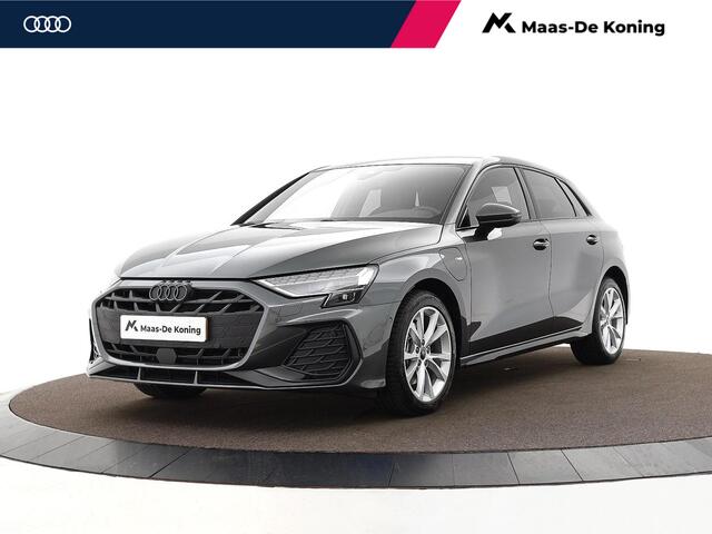 Audi A3 SPORTBACK 40 TFSIe 204pk S-tronic S edition · Camera · Apple/Android Car Play · Navigatie · Stoelverwarming · P-Sensoren · 18'' Inch · Garantie t/m 06-05-2029 of 100.000km