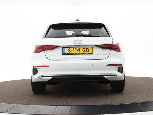 Audi A3 SPORTBACK 30 TFSI 110pk S-tronic Advanced edition · Apple/Android Car Play · Navigatie · P-Sensoren · Cruise Control · 17'' Inch ·
