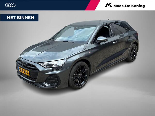 Audi A3 SPORTBACK 40 TFSIe 204pk S Edition · SOH 100% · Camera · Apple/Android Car Play · Zwart Optiek · ACC · Stoelverwarming · Parkeerassistent · Garantie t/m 08-07-2029 of 100.000km