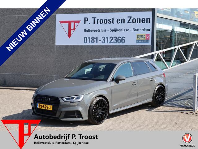 Audi A3 SPORTBACK 1.5 TFSI CoD Automaat 3x S-Line/Nederlandse auto/Cruise control/Matrix led/Parkeersensoren rondom/Climate control/19 inch licht metaal/Navigatie/Bluetooth