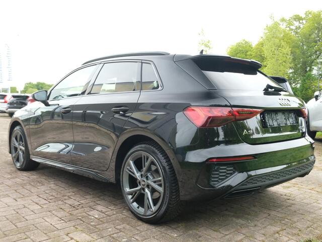 Audi A3 SPORTBACK 40 TFSI e S edition 245 PK | S line | All-Season | Elektrische klep | Sportstoelen | Dodehoeksensoren | 18 inch | Stoelverwarming | Keyless | Dealer Onderhouden | Draadloos Laden