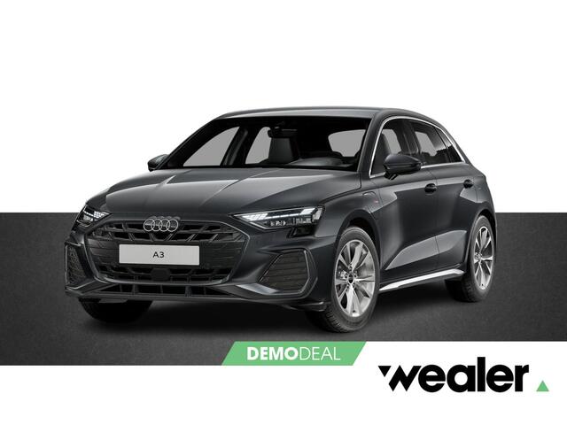 Audi A3 SPORTBACK S edition 40 TFSI e 150 kW / 204 PK Sportback 6 ve | Camera | Adaptieve Cruise Control | Getint Glas | Stoelverwarming | LED-Verlichting |
