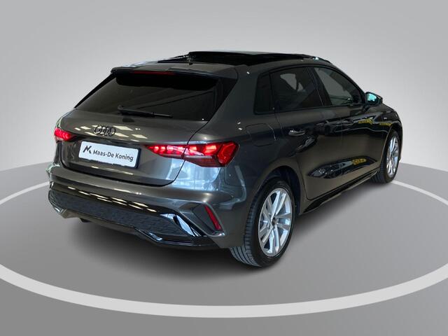 Audi A3 SPORTBACK 40 TFSIe 150kW/204PK S Line · Panoramadak · Stoelverwarming · Apple/Android Car Play · Drive select · Camera + Parkeersensoren · Garantie t/m 03-06-2030 of 100000km.