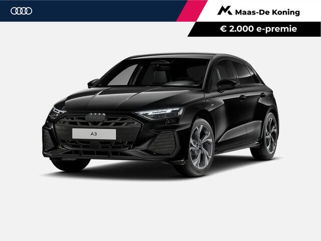 Audi A3 SPORTBACK 40 TFSI e S edition 204 PK · Assistentiepakket rijden en parkeren plus · Optiekpakket zwart plus · Lichtpakket plus ambient light
