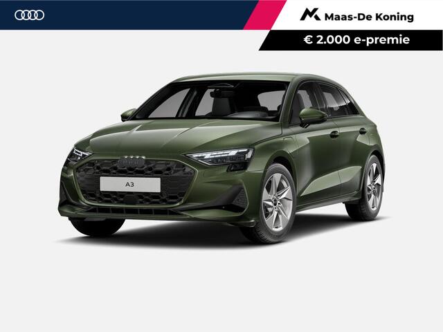 Audi A3 SPORTBACK 40 TFSI e Advanced edition 204 PK · Assistentiepakket rijden met parkeren plus · Optiekpakket zwart plus · Lichtpakket plus ambient light