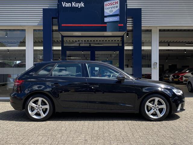 Audi A3 SPORTBACK 1.0 TFSI Design Pro Line / Automaat / 61.000 Km / Bi-Xenon Koplampen / LED Dagrijverlichting / Comfortstoelen / Radio-Bluetooth / Navi / Cruise-Control / Climate-Control / ELKTR-Pakket / AFN-Trekhaak / PDC Achter / LMV 17'' / All-Season / ENZ.