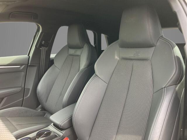 Audi A3 SPORTBACK 40 TFSIe 204PK S Line · Camera 18"Lmv · Apple/Android Car Play · Leder/Stof · Garantie t/m 25-05-2029 of 80000km.