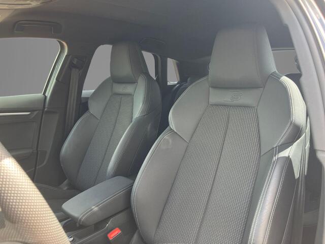 Audi A3 SPORTBACK 40 TFSIe/204PK S Line · Camera · Navigatie · Leder/stof · Garantie t/m 06-03-2029 of 80000km.