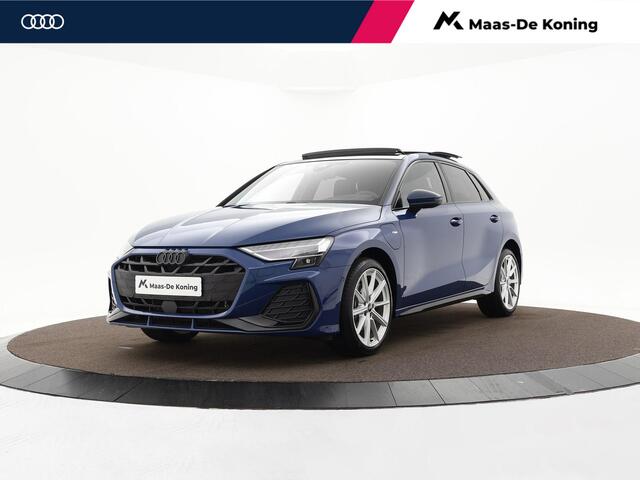 Audi A3 SPORTBACK 40 TFSIe S-Tronic 204 pk S Edition · Panoramadak · Camera · HUD Head-up display · SONOS · Ambient light Pro · Elek. Achterklep · 18 inch · Garantie t/m 07-08-2030 of 100.000km