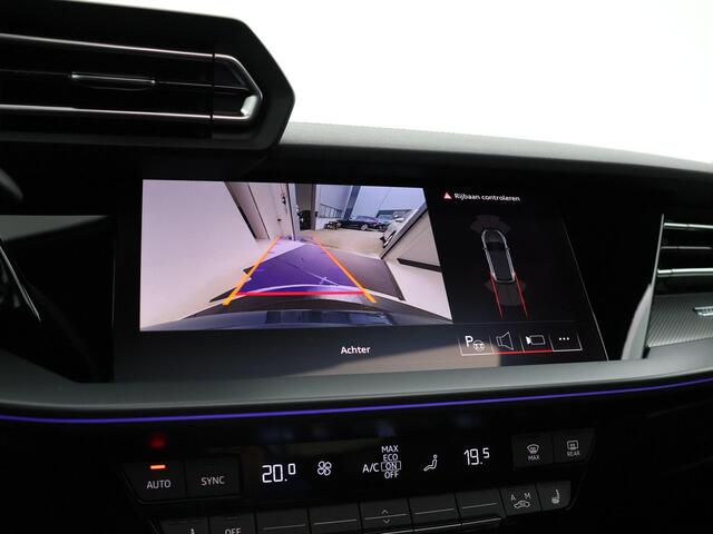 Audi A3 SPORTBACK 40 TFSIe S-Tronic 204 pk S Edition · Panoramadak · Camera · HUD Head-up display · SONOS · Ambient light Pro · Elek. Achterklep · 18 inch · Garantie t/m 07-08-2030 of 100.000km