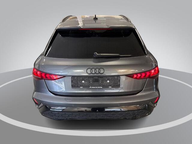 Audi A3 SPORTBACK 45 TFSI e 272pk S edition Competition · SONOS Audio · Camera · Trekhaak · Stoelverwarming · Apple/Android Car Play · Elektrische best. stoel · Adaptive Cruise Control · Garantie t/m 12-08-2030 of 100.000km
