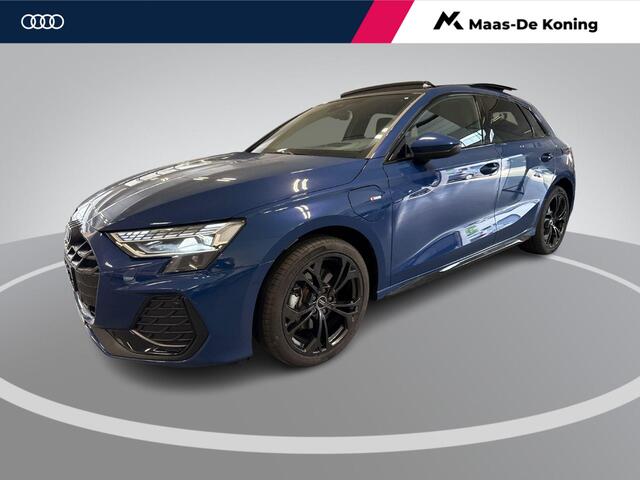 Audi A3 SPORTBACK 40 TFSI e S edition · Panoramadak · Camera · Sonos Sound · Dodehoeksensor · Head-Up Display · Keyless · Garantie t/m 31-08-2030 of 100.000km