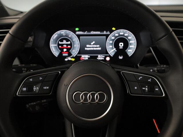 Audi A3 SPORTBACK 40 TFSI e Advanced edition 204 pk S-tronic | Verlengde garantie | Navigatie | Parkeersensoren (Park assist) | Achteruitrijcamera | Adaptieve cruise control | Lederen bekleding | Stoelverwarming |