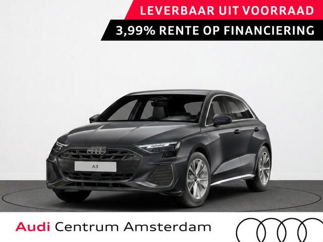 Audi A3 SPORTBACK S edition 40 TFSI e 204 pk | Assis.pak Driving+Parking plus | Warmtewerend glas donker tint | Adaptive Cruise Control | Ambient sfeerverlichting |