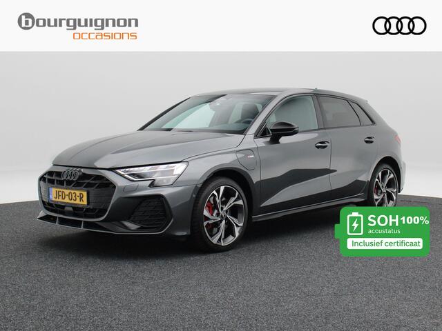 Audi A3 SPORTBACK 45 TFSi e 272 Pk S-Line Competition | Stoelverwarming | Trekhaak | Climatronic | CarPlay | Half Leer | 18 Inch | 31.275 Km !!