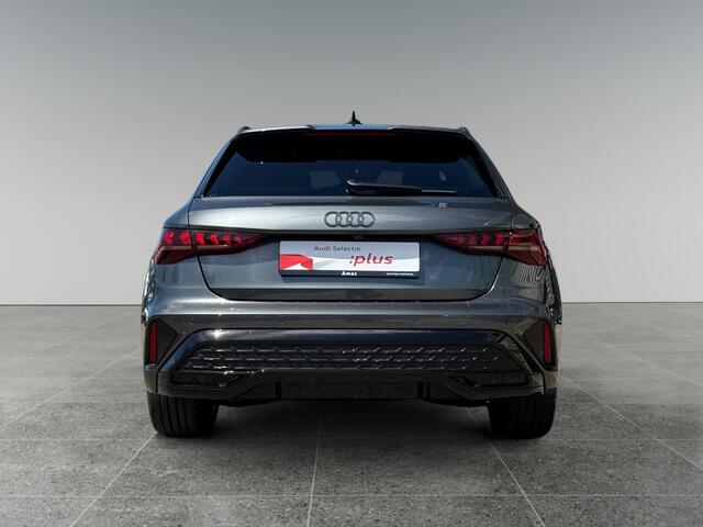 Audi A3 SPORTBACK 40 204pk TFSI e S edition Trekhaak | Leder valcona rode stiksel | Achteruitrijcamera