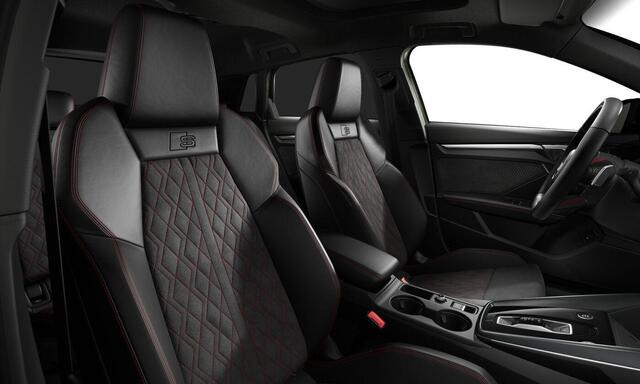 Audi A3 SPORTBACK 45 TFSI e S edition Competition | Panoramadak | Achteruitrijcamera | Sportstoelen | Optiek zwart Plus | Virtual cockpit Plus | Matrix LED verlichting | Stoelverwarming | Navigatie Plus |