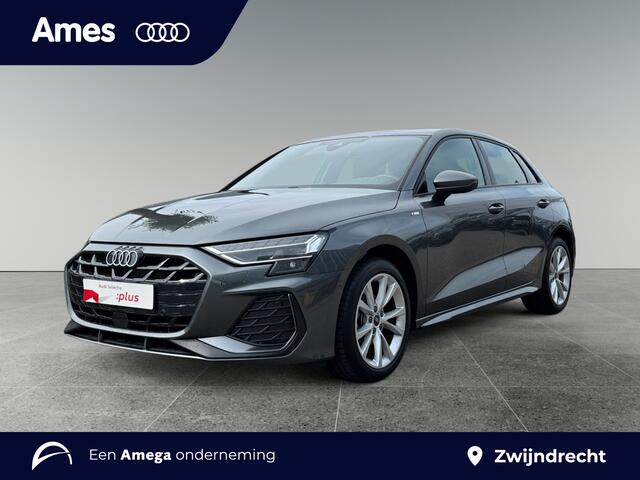Audi A3 SPORTBACK 35 150pk TFSI S edition Parkeersensoren voor en achter | Sportstoelen zwarte stof | Stoelverwarming voorin