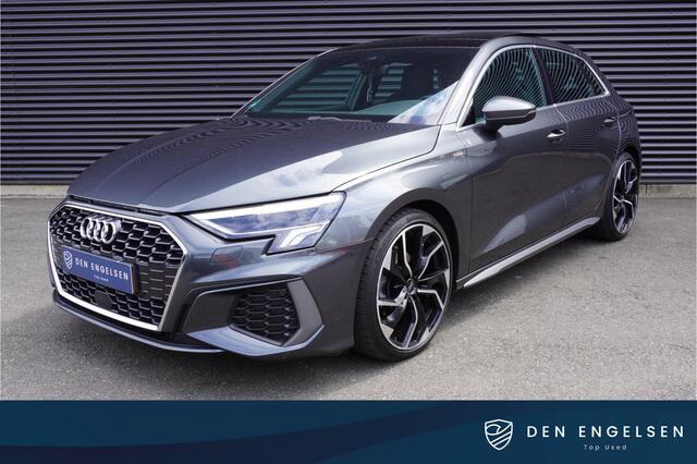 Audi A3 SPORTBACK 30 TFSI S edition ACC Apple Carplay Schuif-kanteldak Navigatie Elektrische kofferklep