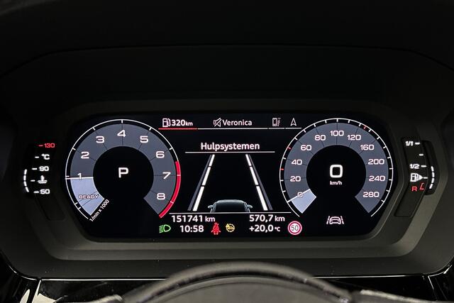Audi A3 SPORTBACK 30 TFSI S edition | Half lederen bekleding | Afneembare trekhaak