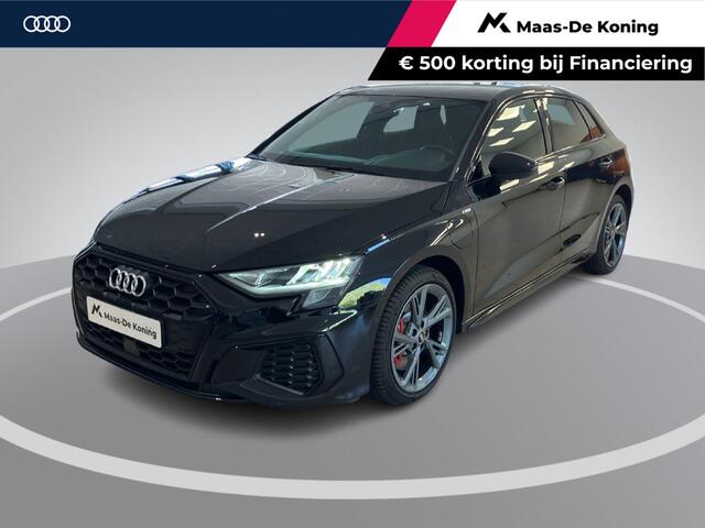 Audi A3 SPORTBACK 45 TFSIe 180kW/245pk S Line · Apple/Android Car Play · Drive select · Leder/Stof · Stoelverwarming