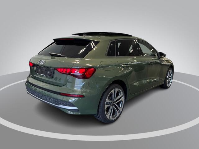 Audi A3 SPORTBACK 1.5 e-hybrid 204pk Advanced Edition · Panoramadak · Camera · SONOS · Elek. Achterklep · Head-Up Display · Keyless · Parkeerassistent · Stoelverwarming · Garantie t/m 07-10-2030 of 100.000km