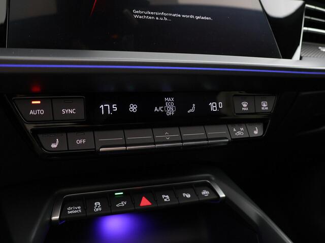 Audi A3 SPORTBACK 45 TFSIe 272pk S-tronic S edition Competition · Panoramadak · Camera · SONOS · Head-Up · Apple/Android Car Play · Keyless · 18'' Inch · Garantie t/m 28-09-2030 of 100.000km