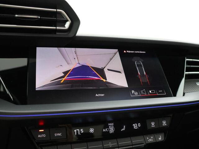 Audi A3 SPORTBACK 45 TFSIe 272pk S-tronic S edition Competition · Panoramadak · Camera · SONOS · Head-Up · Apple/Android Car Play · Keyless · 18'' Inch · Garantie t/m 28-09-2030 of 100.000km