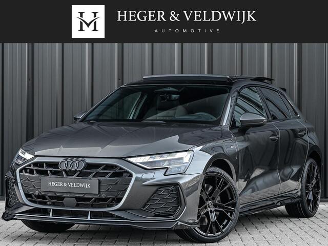 Audi A3 SPORTBACK 45 TFSI e S edition Competition | Panoramadak | 5 jr Garantie | HUD | Sonos Sound | Camera | Ambiance interieur | Active Cruise | S-Seats + Memory | Stoelverwarming | Keyless |