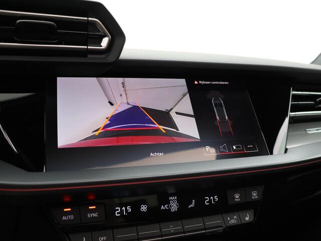Audi A3 SPORTBACK 45 TFSIe 272pk S-tronic S edition Competition · Panoramadak · Camera · Elek. Bestuurdersstoel · Apple/Android Car Play · Leder/ Alcantara · Zwart Optiek · 18'' Inch · Garantie t/m 10-12-2030 of 100.000km