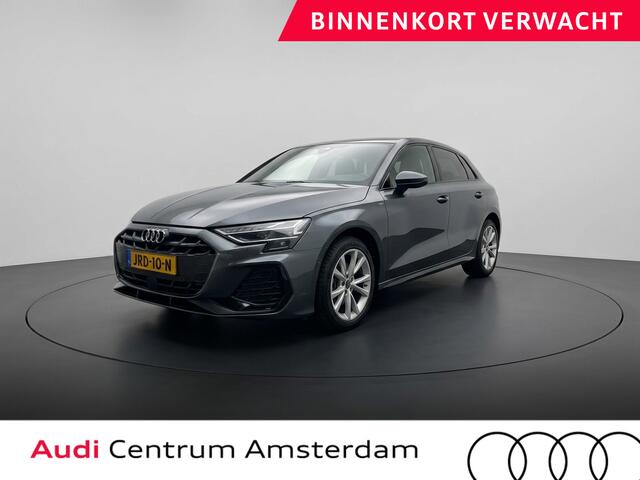 Audi A3 SPORTBACK 40 TFSI e S edition 204 pk S-tronic | Verlengde garantie | Navigatie | Parkeersensoren (Park assist) | Achteruitrijcamera | Adaptieve cruise control | Autom. airco (3 zones) | S-Line |