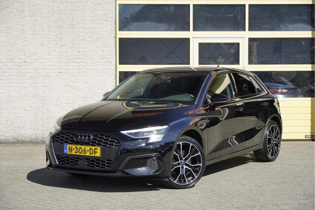 Audi A3 SPORTBACK 30 TFSI Automaat! 5drs Advanced Edition BJ2021 Lmv 17" | Led V+A | Dynamische knipperlichten | Pdc | App-Connect | Virtual cockpit | Climate control | Cruise control | Sportstoelen | Extra getint glas