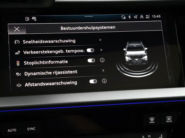 Audi A3 SPORTBACK 1.5 e-hybrid 272pk S-Tronic S edition Competition · Panoramadak · Camera · Leder Nappa · Elek. Bestuurdersstoel · Elek. Achterklep · Garantie t/m 23-10-2030 of 100.000km