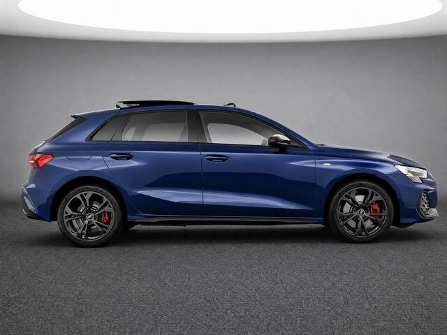 Audi A3 SPORTBACK 45 TFSIe 272pk S-Tronic S edition Competition · Panoramadak · Camera · Lederen Bekleding · Elek. Achterklep · Elek. Bestuurdersstoel + Geheugen · Garantie t/m 26-10-2030 of 100.000km