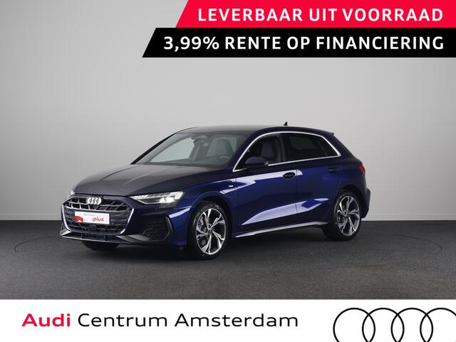 Audi A3 SPORTBACK S edition 40 TFSI e 204 pk | Assis.pak Driving+Parking plus | Warmtewerend glas donker tint | Ambient sfeerverlichting | Adaptive Cruise Control |
