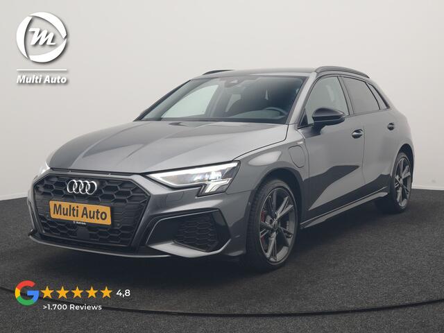 Audi A3 SPORTBACK 45 TFSI e S Line PHEV 245pk Dealer O.H. | Adaptive Cruise | Camera | Sportstoelen Verwarmd | Apple Carplay | Blis | Navigatie | DAB | Virtual | 18" L.M
