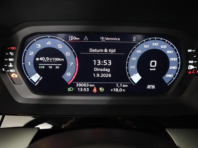 Audi A3 SPORTBACK 30 TFSI Pro Line 110 pk | Navigatie via App | Parkeersensoren achter | Cruise control | Autom. airco |Apple Carplay/Android Auto |