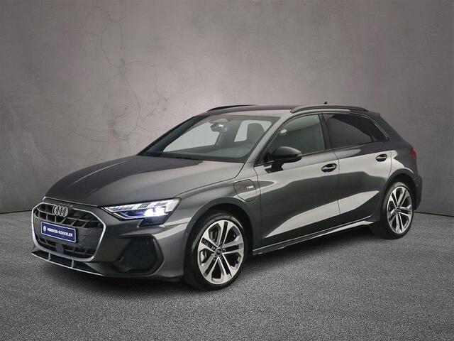 Audi A3 SPORTBACK 40 TFSI e S edition | Trekhaak | Adaptieve Cruise | Leder | Camera | SONOS Audio | Ambient Light | Interieur-pakket |LED-lichtpakket | Assistentie Pakket | Comfort-pakket plus |